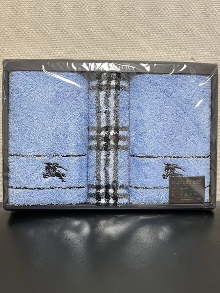 BURBERRY フェイスタオル ウォッシュタオル 3枚セット
