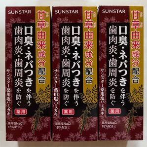 SUNSTAR サンスター 薬用塩ハミガキ