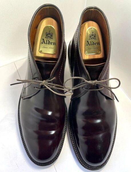 オールデン チャッカブーツ 8E コードバン ALDEN