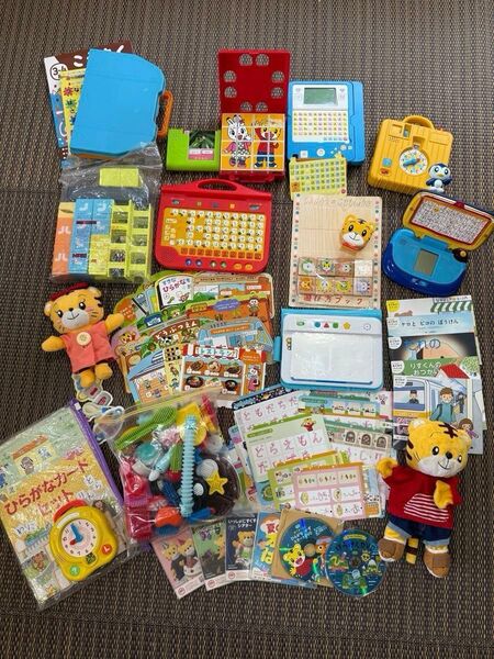 しまじろう ベネッセ こどもちゃれんじ ぷち すてっぷ はなちゃん DVD おもちゃ 玩具 まとめ まとめ売り ひらがなパソコン