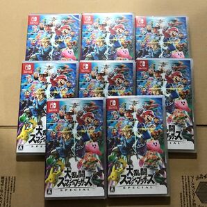 大乱闘スマッシュブラザーズ Nintendo Switch 8本セット 新品未開封 シュリンク付き