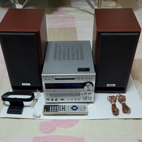 ONKYO オンキョー システムコンポ CD MD FR-N7FX 動作品