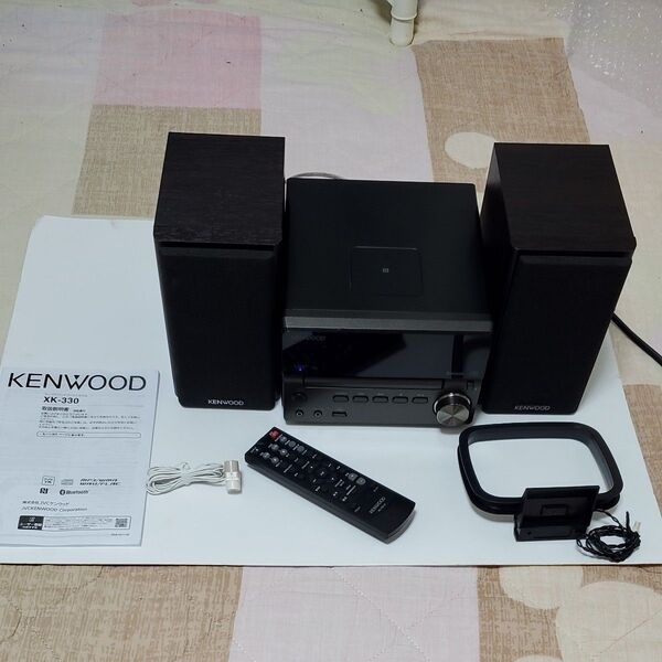 KENWOOD コンパクトHi-Fiシステム R-XK330 CDコンポ 動作品