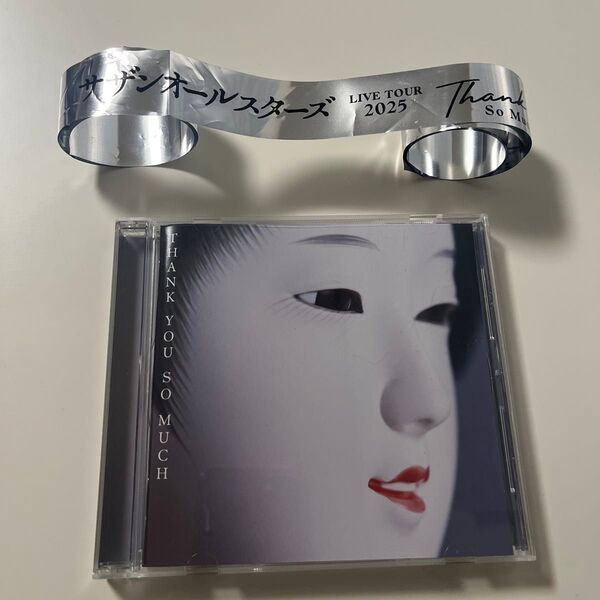 サザンオールスターズ CD THANK YOU SO MUCH 通常盤 銀テープ付き