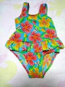  Benetton : green group floral print One-piece swimsuit (74)