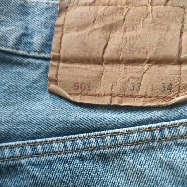 Levi's 501 デニムパンツ W33 L34 古着 ハチナナ usa製 刻印553