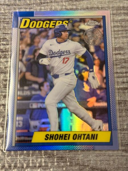 2025 Topps Chrome Shohei Ohtani 大谷翔平 Refractor #90CB-7 MLB