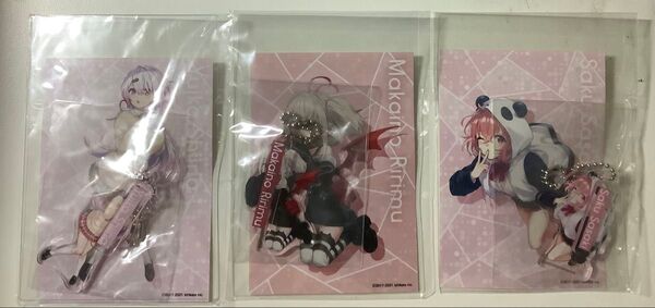 にじさんじ アクリルキーホルダー にじフェス 椎名唯華 魔界ノりりむ 笹木咲