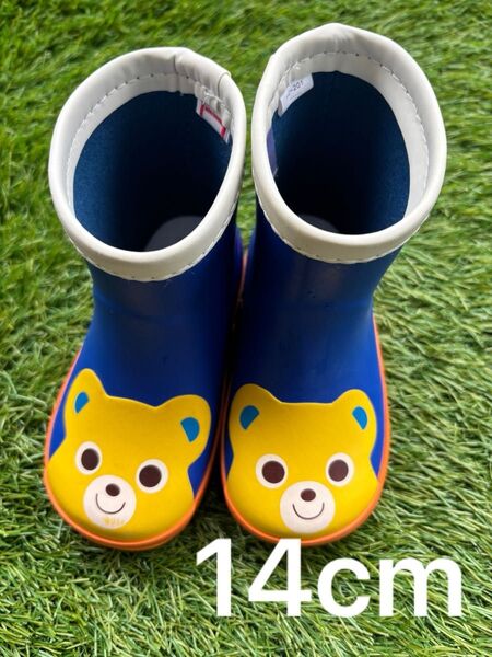 ●ミキハウス●プッチーくん 長靴 レインブーツ 14cm