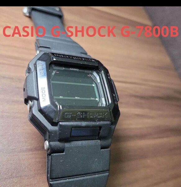 CASIO G-SHOCK G-7800B ブラック カシオ メンズ腕時計 カシオ ジーショック 時計 デジタル