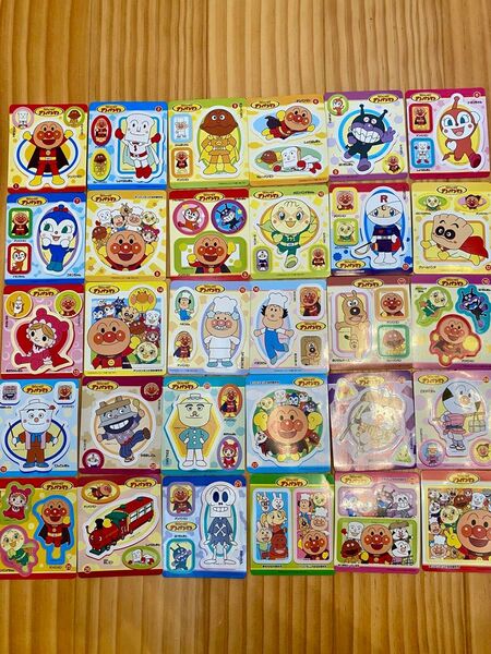 アンパンマンシール 永谷園アンパンマンカレー30枚コンプリート