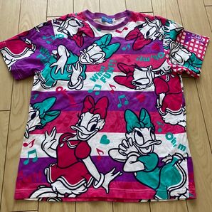 Disney RESORT 総柄 Tシャツ