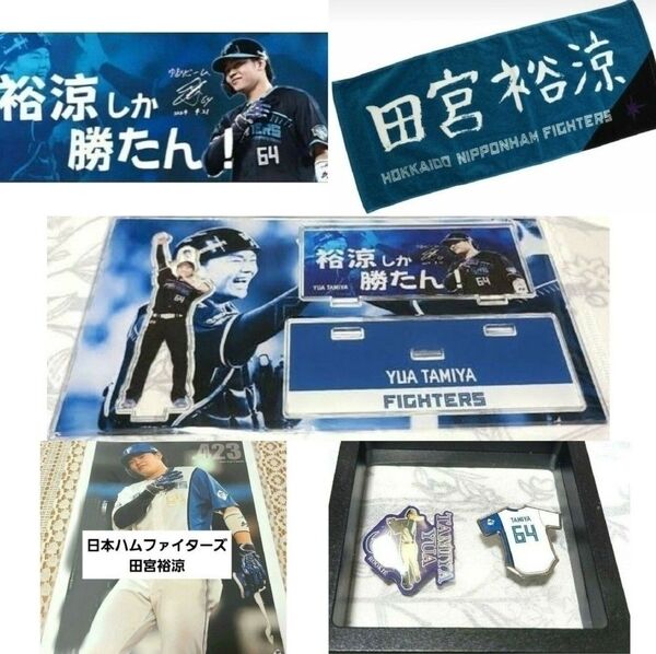 田宮裕涼 グッズ 直筆 タオル アクリルスタンド キーホルダー 裕涼しか勝たん HERO グッズ