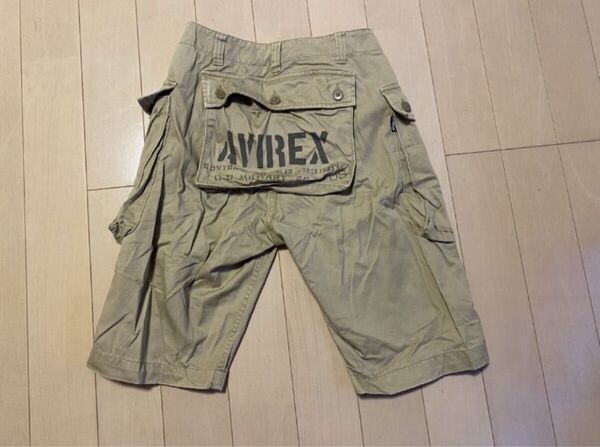 AVIREX/アヴィレックス/モンキーパンツ/ミリタリーARMYステンシルUSMC カーゴパンツ