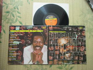 LP Wilson Pickett「CHOCOLATE MOUNTAIN」輸入盤 Alb.9001 カットアウト 盤両面にかすり傷 ジャケットに色落ちとリングウエアと天地に割れ