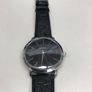B1375[ прекрасный товар ] Paul Smith кварц мужской часы 