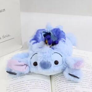 スティッチ 筆箱 もこもこの人形ペンケース ぬいぐるみペンケース ポーチ