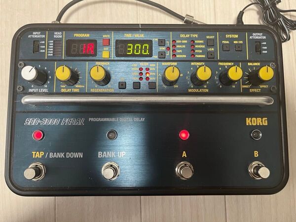 KORG SDD-3000 PEDAL動作確認済み、動作良好です。専用アダプター付属です。