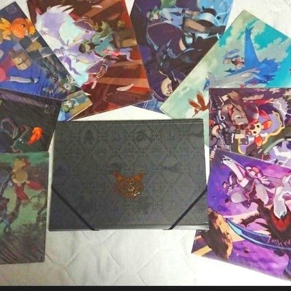 ポケモンセンター A4ケース入りクリアファイルセットPG 8枚未使用品