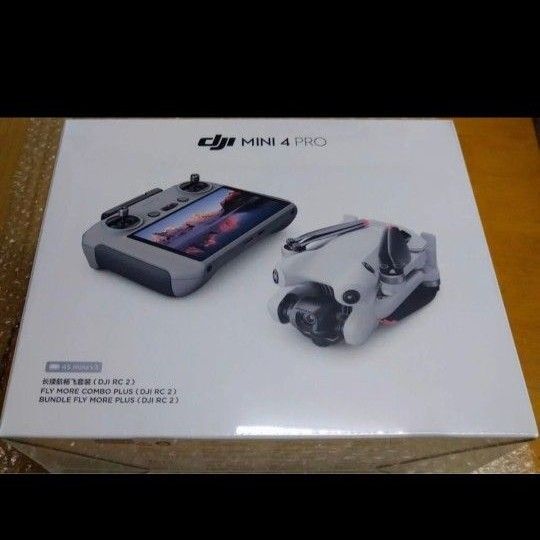 DJI ドローン Mini 4 Pro(DJI RC 2リモコン付属)4K動画撮影対応 折り畳み軽量249g