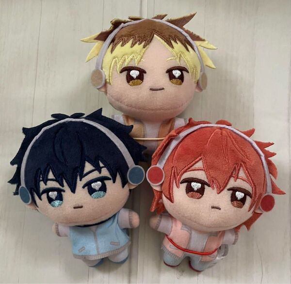 ギヴン 海へ ぬいぷりけ mini ぬいぐるみ マスコット 3種セット