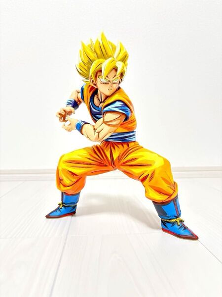 ドラゴンボール フィギュア 超サイヤ人 孫悟空 Grandista リペイント