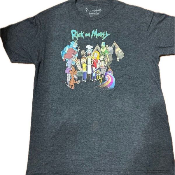 人気 リックアンドモーティ vintage 古着 tシャツ USA 海外アニメ