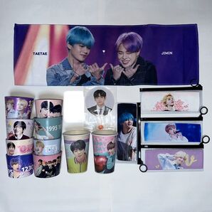 BTS ジミン テテ テヒョン V JM jimin クオズ スローガン カップホルダー カプホ セット クーポン