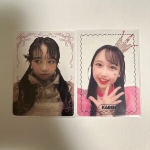松本かれん クリアトレカ2枚 クリアカード