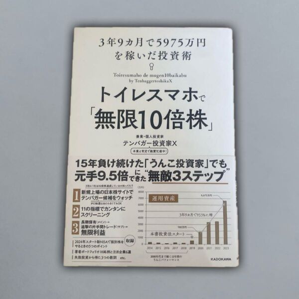 トイレスマホで「無限10倍株」 3年9カ月で5975万円を稼いだ投資術