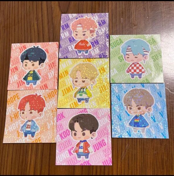 スシローコラボ BTSインザソム ステッカー