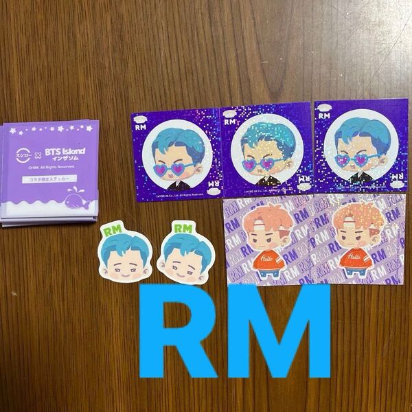 BTSインザソム スシローコラボ ステッカー ピック RM