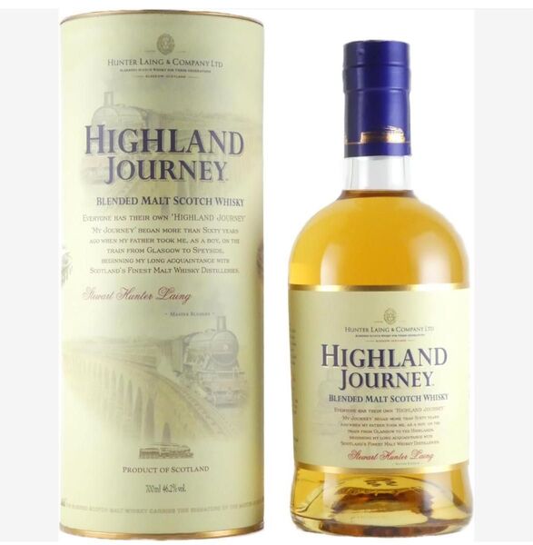 ハイランドジャーニー ブレンデッドモルトスコッチウイスキー ハンターレイン 700ml HIGHLAND JOURNEY