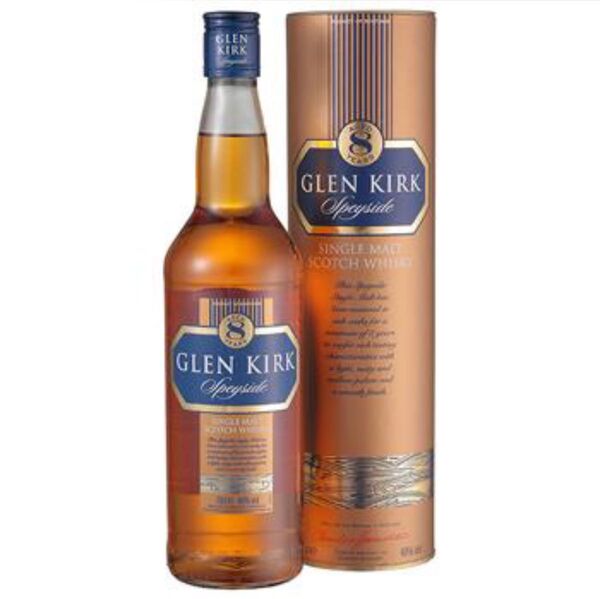 グレンカーク スペイサイド 8年 シングルモルトスコッチウイスキー GLEN KIRK