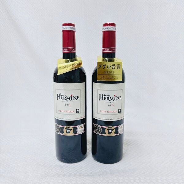 【2本セット】サント エルミン シャトーブランシュ 2013 750ml 果実酒 赤ワイン SAINTE HERMINE