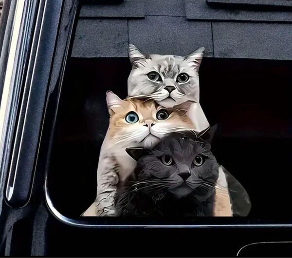 猫 ステッカー かわいい シール