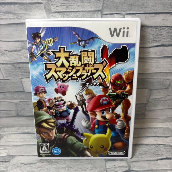【Wii】 大乱闘スマッシュブラザーズX 後期ディスク ディスク小傷有 説明書有 動作確認済 任天堂 Wii スマブラ エックス