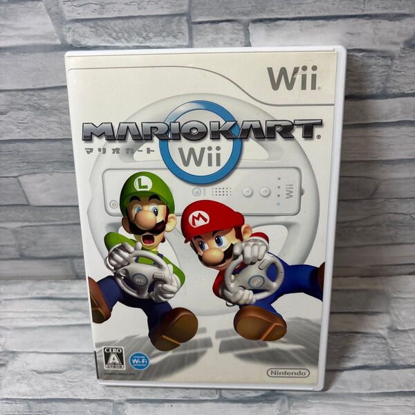 【Wii】 マリオカートWii ディスク小傷有 動作確認済 取扱説明書なし Wiiソフト Wii マリオカート マリカー