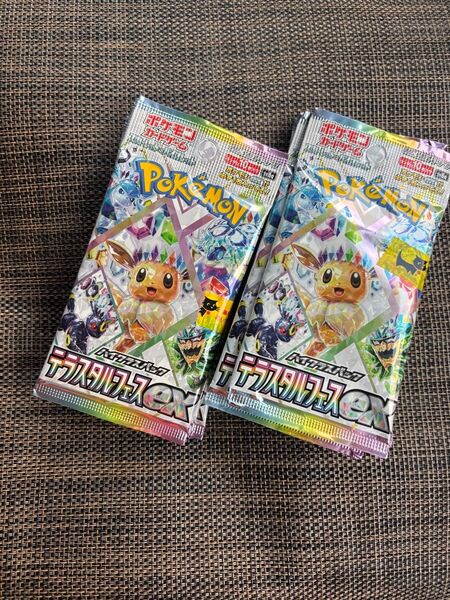 新品未開封 ポケモンカードゲーム テラスタルフェスex バラパック 1BOX分