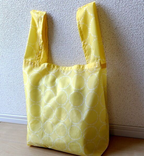 エコバッグ ハンドメイド コンビニ イエロー