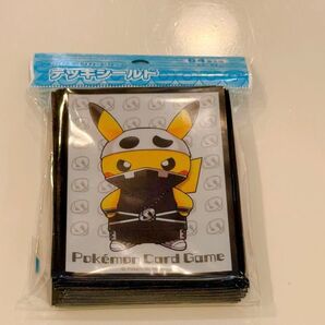 ポケモンカードゲーム デッキシールド ピカチュウ 「団員ごっこピカチュウ スカル団」64枚