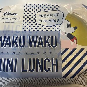 ディズニー ファンタジーショップ ミッキーマウス ミニランチボックス 未使用