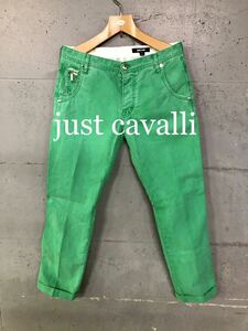 just cavalli ヴィンテージ加工！カラーパンツ！ルーマニア製！