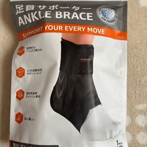 WHCOOL 足首サポーター ANKLE BRACE PRO-1006 黒 新品 Mサイズ