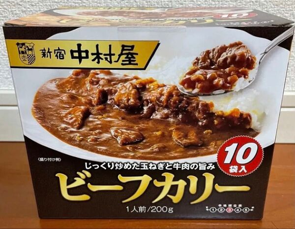 ☆新宿中村屋 ビーフカリー 200g 9袋 業務用 レトルトカレー インスタント インド スープ セット スパイス ハヤシ カレー