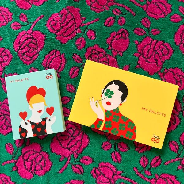 lee MY PALETTE アイシャドウパレット 2個セット 一回使用