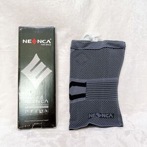 NEENCA 薄手 膝サポーター 夏用 半月板サポーター 靭帯損傷 ひざ用サポート スポーツ全般 膝固定 (3XL, ブラック)
