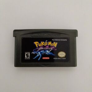 【ほぼ新品】 ポケモンリキッドクリスタル GBAソフト