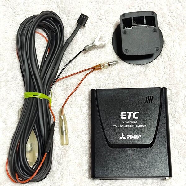 三菱電機製 アンテナ一体型 ETC車載器 EP-9U512V (管理番号 YF-P04)