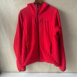 patagonia ナノエアフーディ レッド Mサイズ メンズ